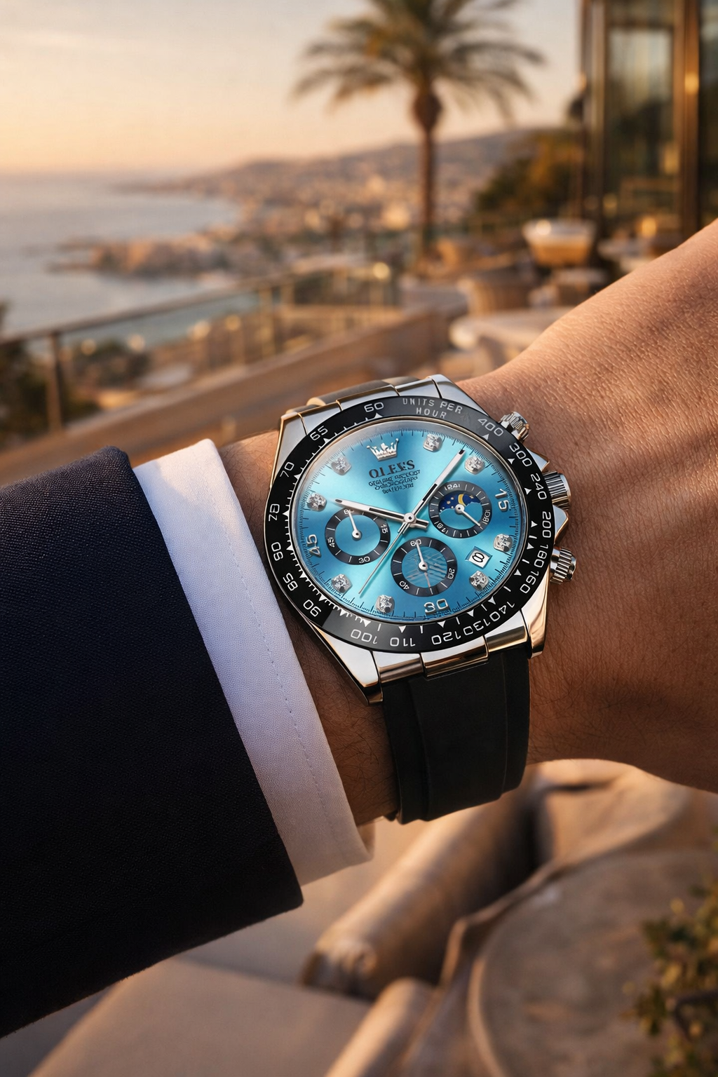 Relógio Olevs Masculino Premium – Sofisticação que se Impõe