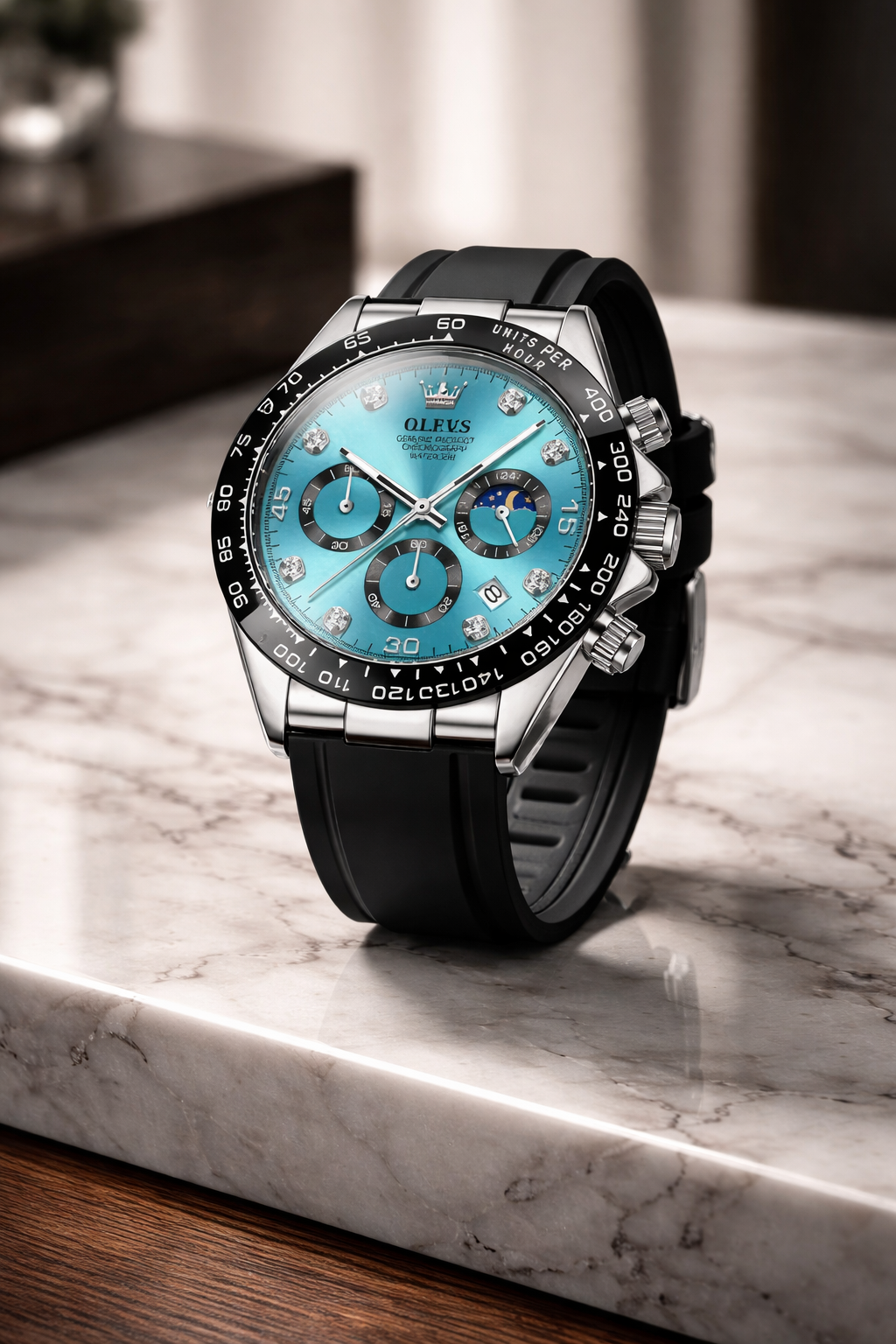 Relógio Olevs Masculino Premium – Sofisticação que se Impõe